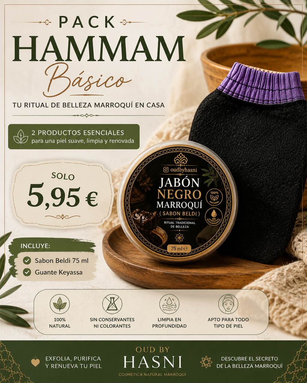 🌿Pack Hammam Básico