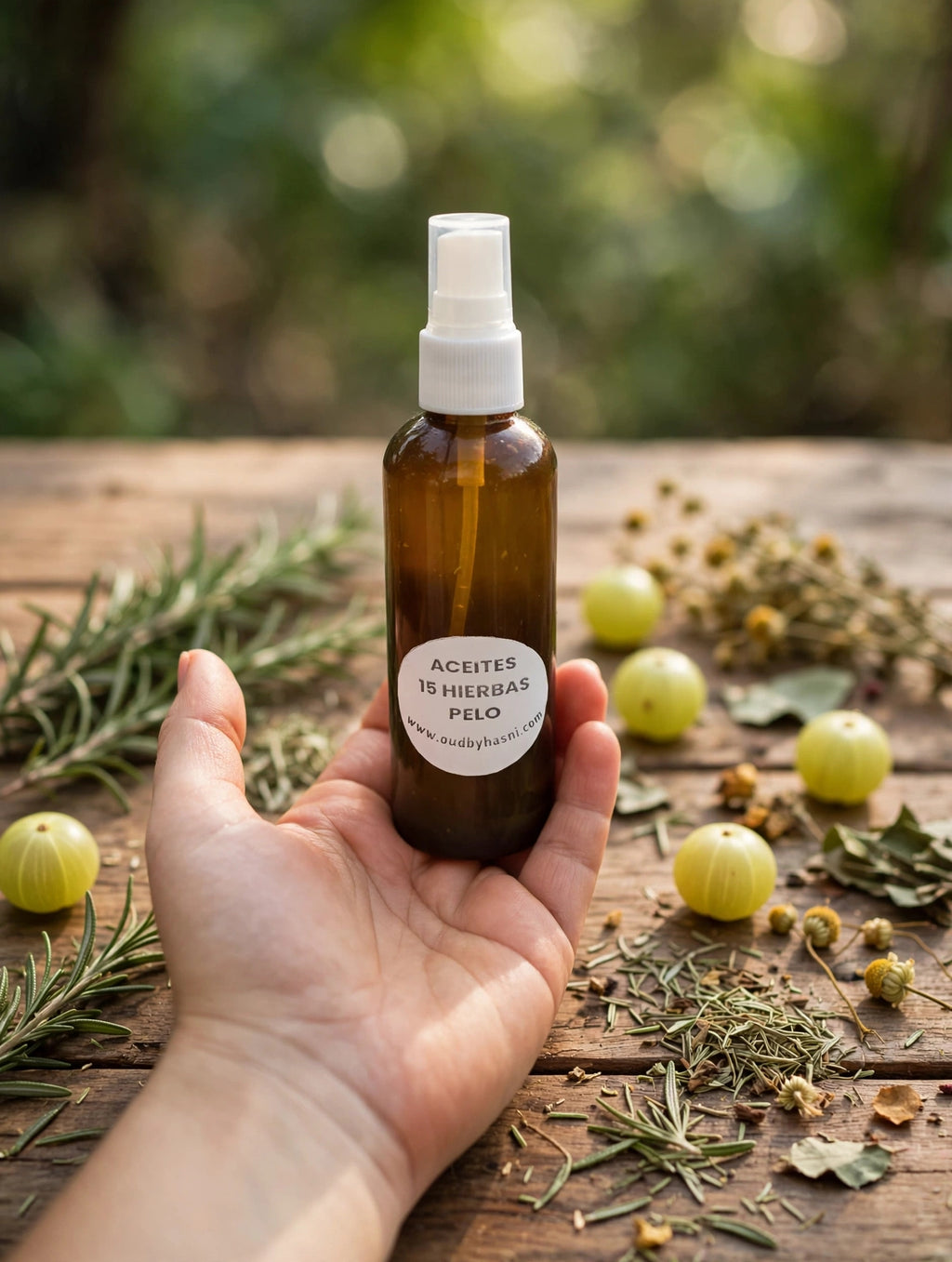 Aceite Capilar para fortalecimiento y Crecimiento
