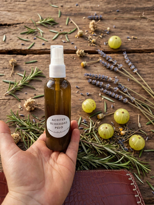 Aceite Capilar para fortalecimiento y Crecimiento